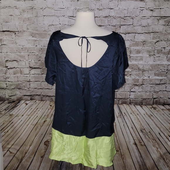 Anthropologie Maeve Colorblocked Tunic Blouse Size XS - Picture 5 of 10